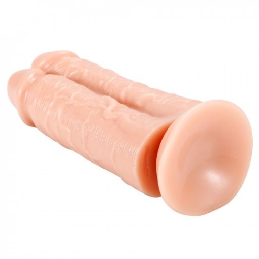 X-Men 10" 2-in-1 Dildo Flesh (25.4cm) - Img 3