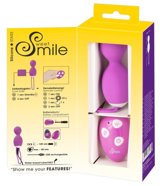 Bile vaginale cu telecomanda Remote Controlled Rotating Love Ball - Img 3