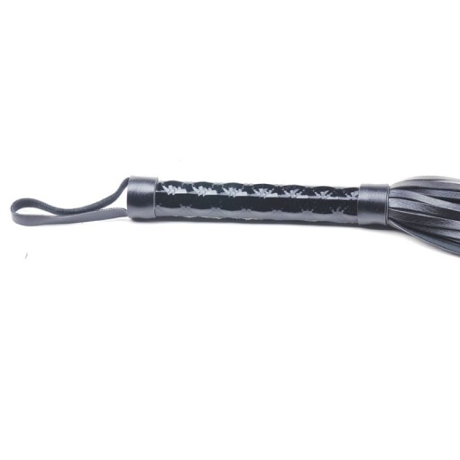 Black Color Embossed Whip - Img 3