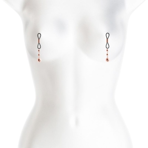 Clemele ajustabile pentru mamelon Bound - Nipple Clamps - D1 - Rose Gold - Img 3