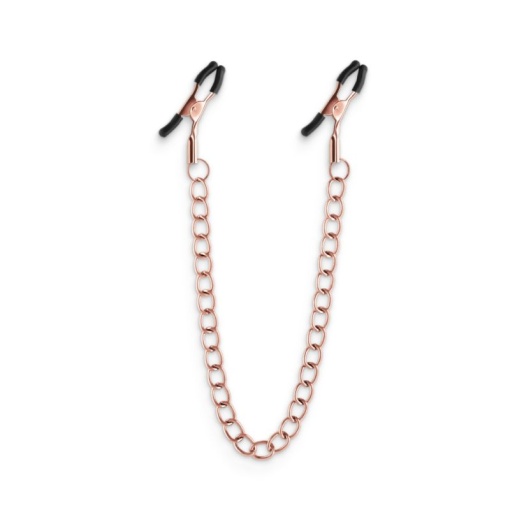 Clemele ajustabile pentru mamelon Bound - Nipple Clamps - DC2 - Rose Gold - Img 3