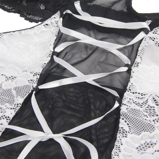 Costum de cameristă tip body, mărime L/XL Subblime - Img 8