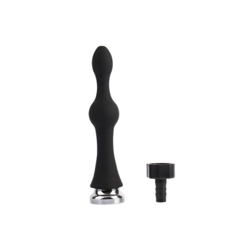 Irigator anal din silicon Teasing Enema Play Attachment - Img 4
