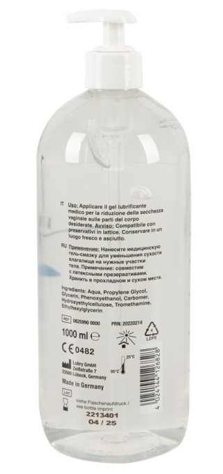 Lubrifiant extra gros Just Glide Toy Lube 1000ml - Img 2