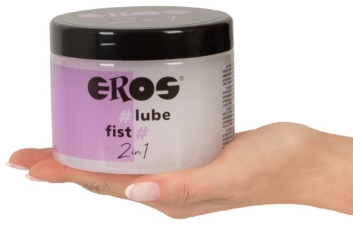 Lubrifiant hibrid pe baza de apa si silicon 2in1 lube &amp; fist, 500ml - Img 3