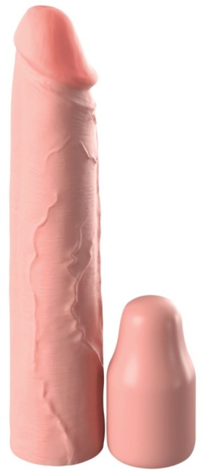 Manson elastic din silicon moale pentru penis 2" Silicone X-tension (20.3 cm) - Img 4