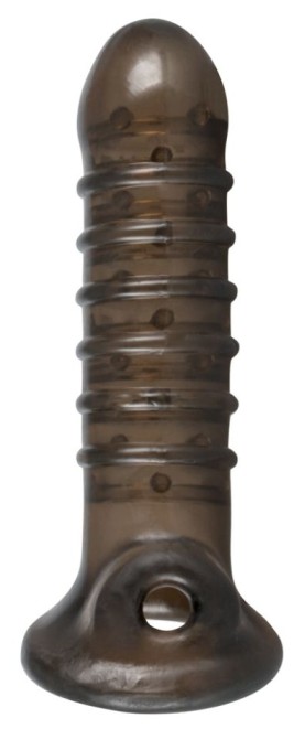 Manșon pentru penis cu buclă cu canelur Penis Sleeve 18cm - Img 7