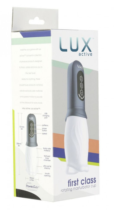 Mastubator cu rotire NEW LUX active First Class Masturbator Cup - Img 5