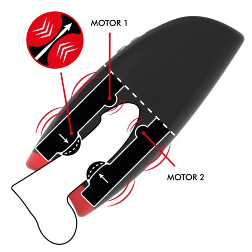 Masturbator cu 6 Moduri de Suctiune si Compresie 10 moduri de vibratie JAMYJOB - NOVAX - Img 4
