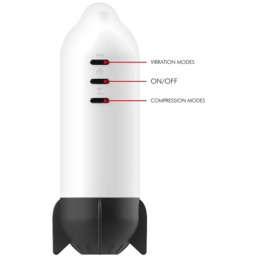 Masturbator cu 7 moduri de compresie si vibratii JAMYJOB Rocket - Img 7