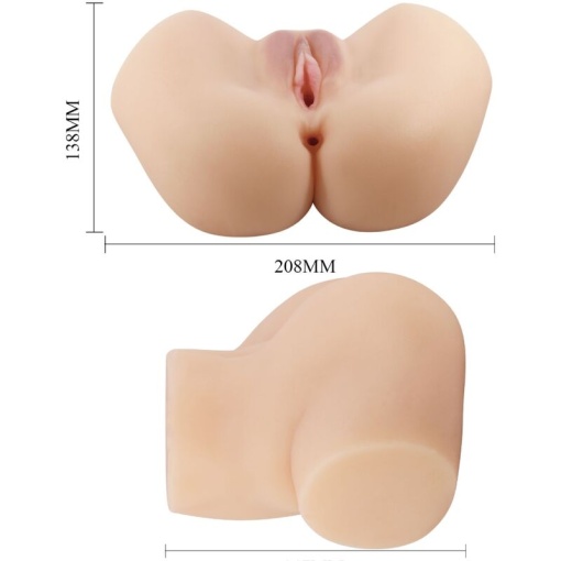Masturbator cu vibratii Crazy Bull Hailey Flesh - Img 2