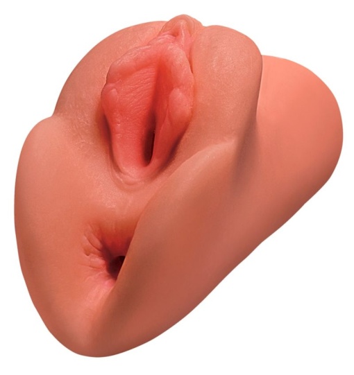 Masturbator de buzunar pentru barbati cu dubla deschidere Perfect Pussy - Img 2