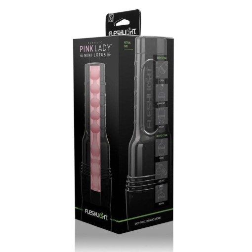 Masturbator deschidere in forma de vagin Fleshlight Pink Lady Lotus - Img 4