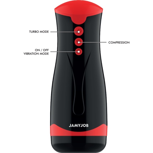 Masturbator special cu compresie si vibratii Jamjob Jango - Img 3
