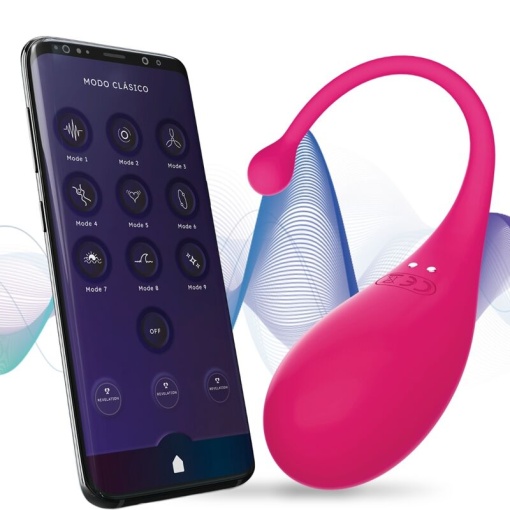 Ou vibrator cu telecomanda 9 moduri de vibratie Palpitation- Bluetooth - Img 5