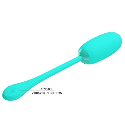 Ou Vibrator Pretty Love Julius Green – 12 Vibrații, Reîncărcabil, Silicon Moale