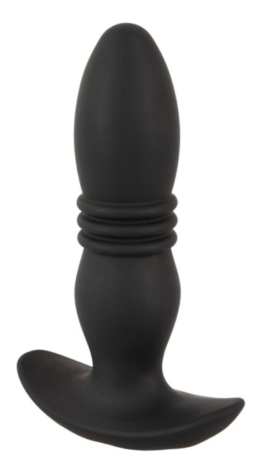 Plug anal vibrator din silicon cu funcție de împingere RC Thrusting Massager (14,4 cm – 15,9 cm) - Img 2