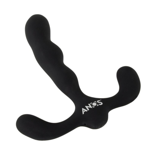 Plug anal vibrator flexibil cu 3 motoare Anos Flexible Prostate Stimulator with 3 Motors (13 cm) - Img 3