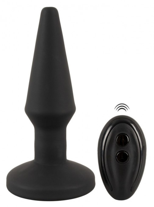 Plug vibrator gonflabil RC Inflatable Plug with Vibration (14,5 cm) - Img 2