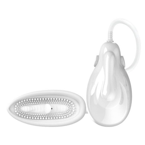 Pompa cu vibratii pentru femei, cu manson din silicon detasabil Pretty Love Passionate Lover - Img 3