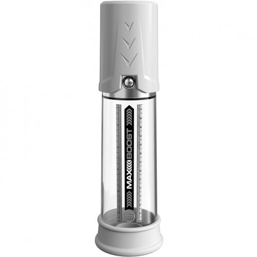 Pompa pentru penis Max Boost Pump Worx Max Boost, White - Img 2