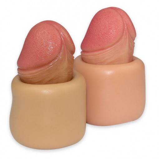 Prelungitor ultra realist Revolutionary Silicone Nature Extender 2- Mulatru 17.8cm - Img 3