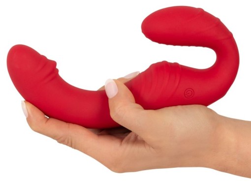 Strap-on dublu vibrator cu 3 motoare, 9 moduri de vibratie cu telecomanda - Img 5