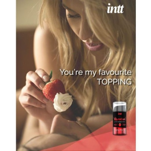 VIBRATION STRAWBERRY - VIBRATOR LICHID 15ML - Img 3