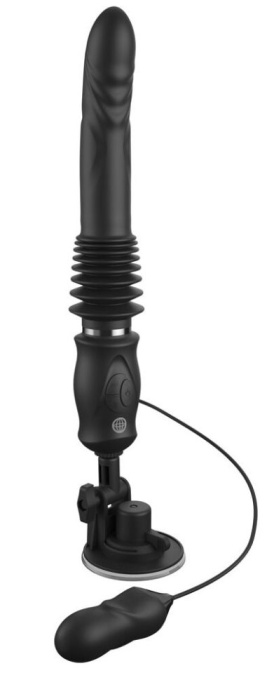 Vibrator 3 viteze de impingere + 10 moduri de vibratie Ultimate Silicone Thruster - Img 5