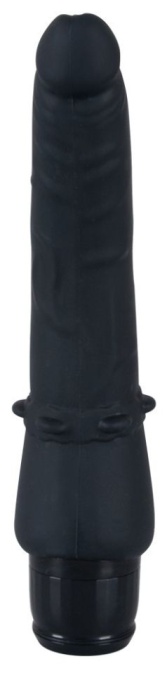 Vibrator anal negru Vibra Lotus Anal (22 cm) 7 nivele de vibratie - Img 3