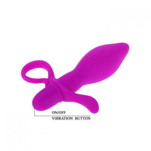 Vibrator anal unisex PRETTY LOVE - TAYLOR (13cm) - Img 5