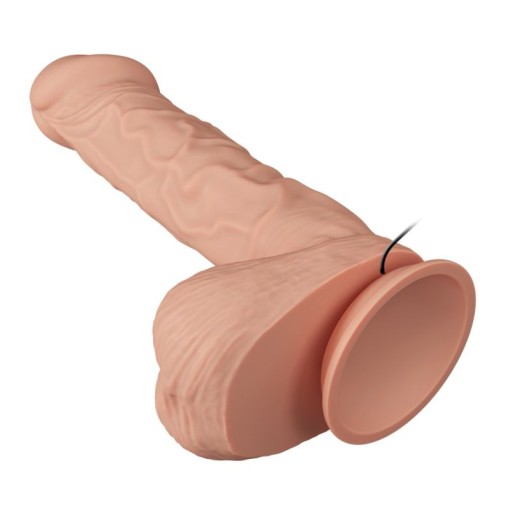 Vibrator clasic cu ventuza de fixare 26cm VIBRATOR BEAUTIFUL BERGRISI - Img 5