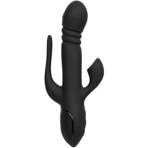 Vibrator cu 3 functii CALEXOTICS Triple Euphoria BLACK - Img 2
