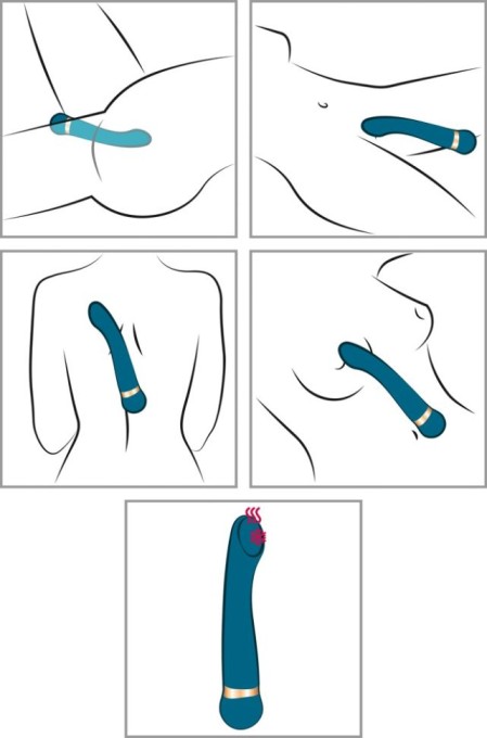 Vibrator cu incalzire Hot 'n Cold Vibrator (21,6 cm) - Img 2