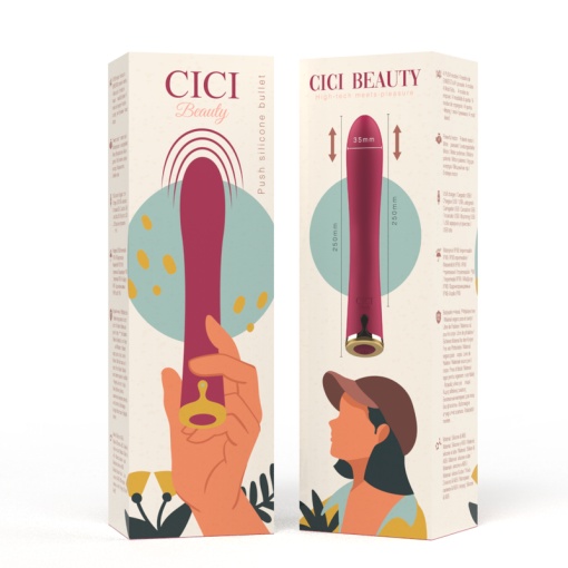 Vibrator cu miscare sus jos Ultra Power Cici Beauty Bullet - Img 5