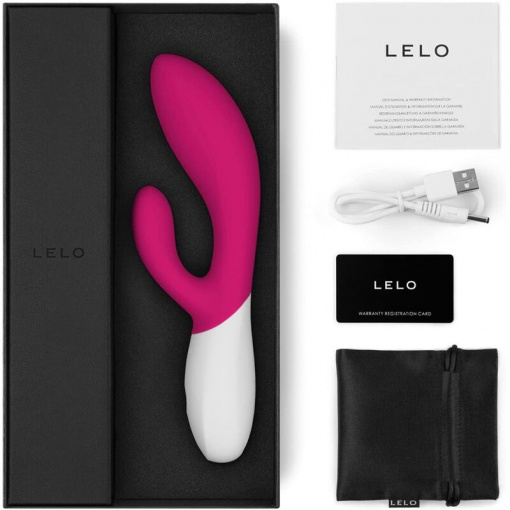 Vibrator cu stimulare clitoris si punct G LELO - INA WAVE 2 12 moduri de vibratii - Img 3