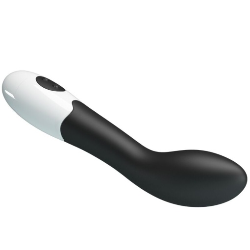 Vibrator curbat Pretty Love - Bishop G-Spot 3 moduri de vibratii negru - Img 4