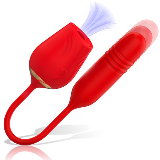 Vibrator dubla stimulare cu miscare sus jos Mia Amalfi 10 moduri de vibratie - Img 3
