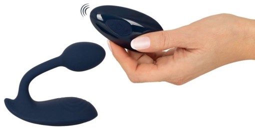 Vibrator flexibil pentru chiloți cu 2 motoare si telecomanda,RC Bendable Panty Vibrator - Img 6