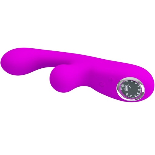 Vibrator iepuras multifunctional Pretty Love - Skylar Purple - Img 5