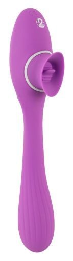Vibrator iepure din silicon 2 Function bendable Vibe (22,3 cm) - Img 2