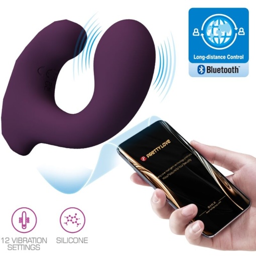 Vibrator inteligent cu stimulare dubla punct G si clitoris pentru cupluri Pretty Love Billy - Img 8