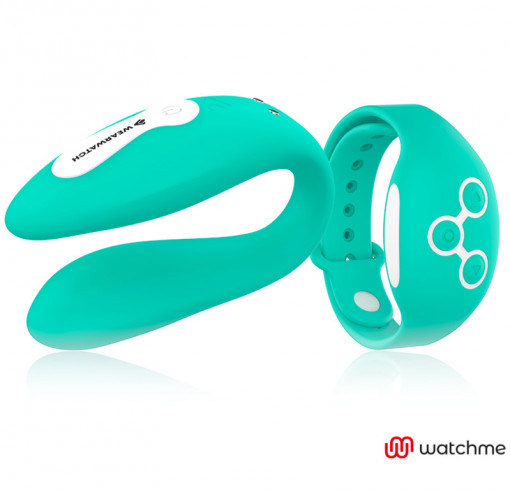 Vibrator inteligent Wearwatch - dual technology Watchme light green vibrator