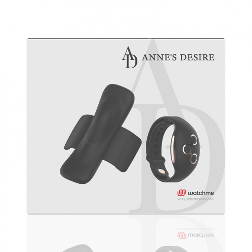 Vibrator pentru chiloti ANNE'S DESIRE -Panty Pleasure wireless technology Watchme black/gold - Img 8