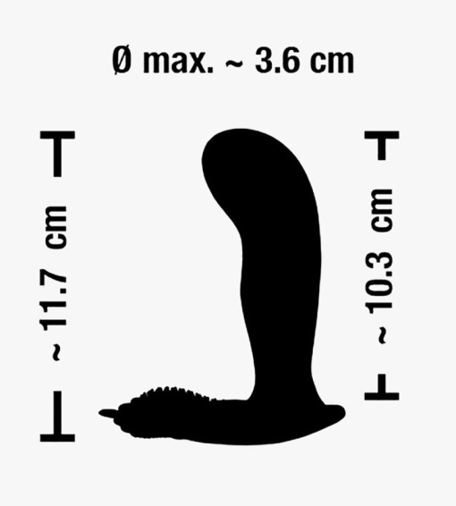 Vibrator pentru chiloti cu 10 moduri de vibratie Remote Control G-Spot Panty Vibe (11,7 cm) - Img 2