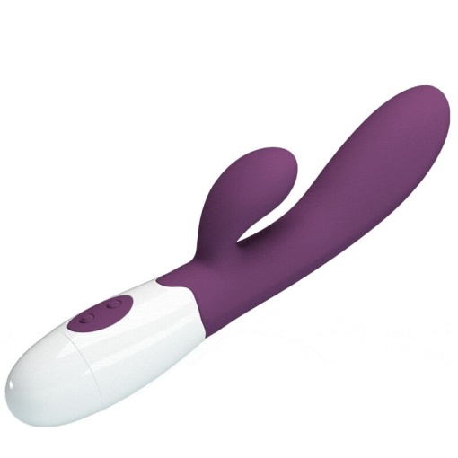 Vibrator Pretty Love - Alvis Rabbit Vibrator &amp; G-Spot (Purple) - Img 7