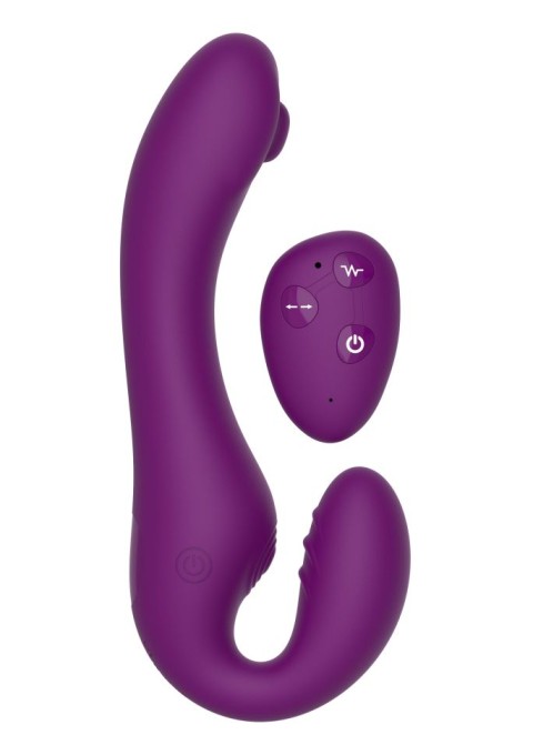 Vibrator rabbit Strapless Strap-On Pulse Vibe (19.5 cm) - Img 3