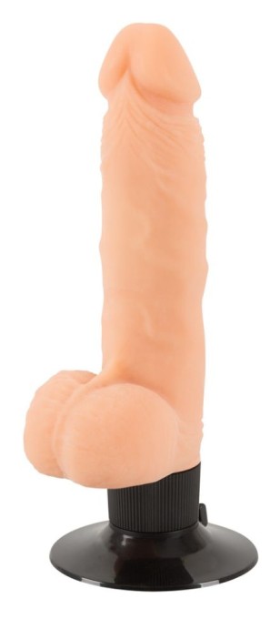 Vibrator realist cu ventuza Realistic Vibe M (13 cm inserabil) - Img 5