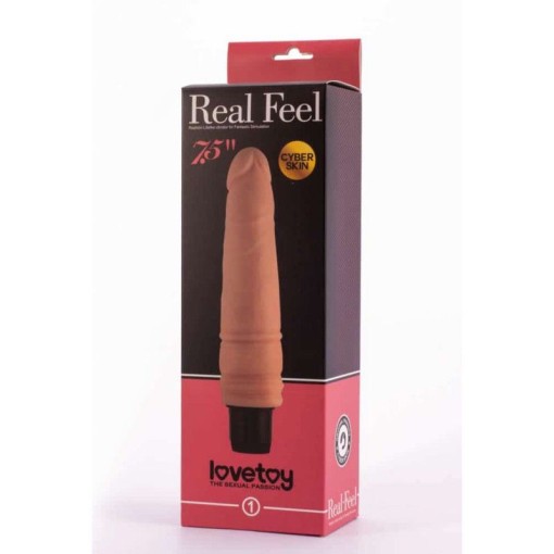 Vibrator realistic Real Feel Cyberskin Vibrator - Img 3