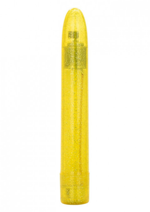 VIBRATOR Sparkle Slim Vibe, Yellow (15,25 cm) - Img 3